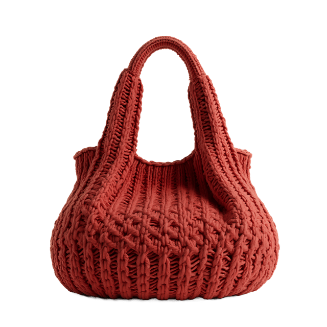 Free transparent PNG: Knitted Handbag PNG Clipart  Perfect for Crafting  Fashion Design