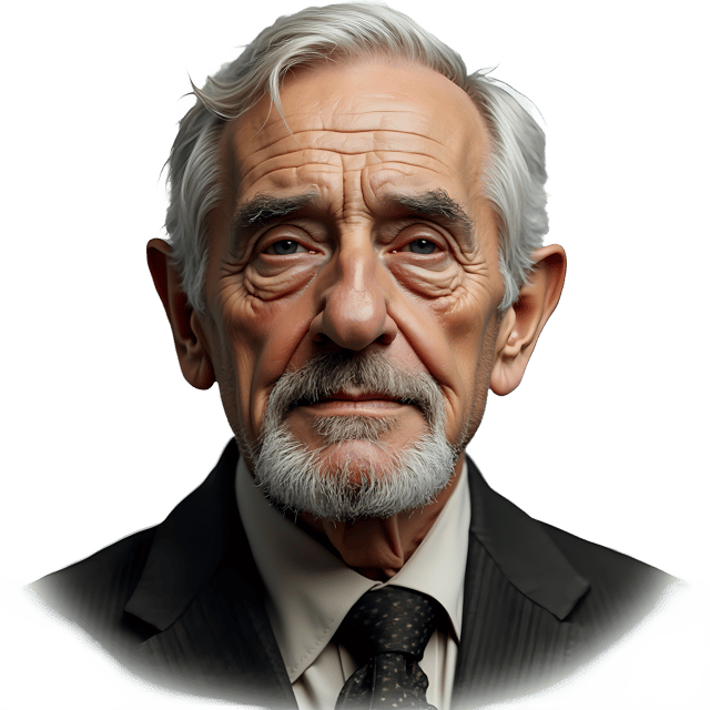Free transparent PNG: Old Man Portrait PNG Clipart  Ideal for Art Projects  Historical Themes