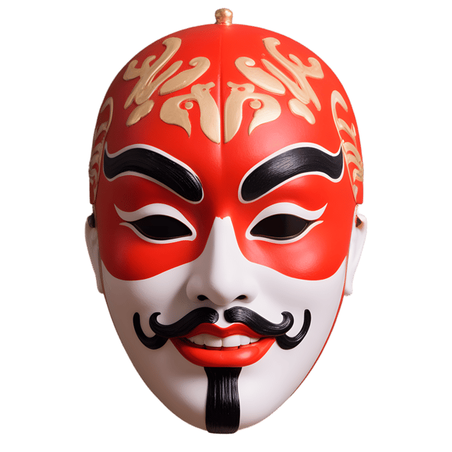 Free transparent PNG: Chinese Opera Mask Transparent Background PNG