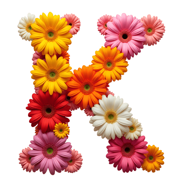 Free transparent PNG: Colorful Gerbera Daisy KPNG Image for Decorative and Craft Use