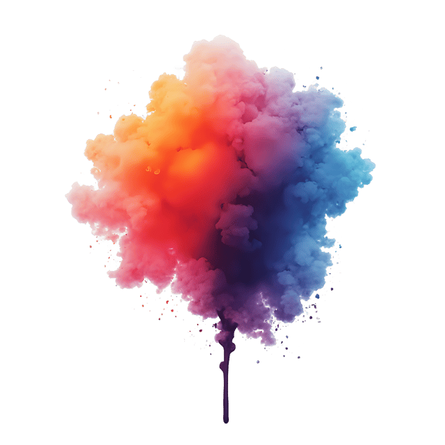 Free transparent PNG: Gradient Blob Shape PNG Clipart  Versatile Design Element for Modern Projects