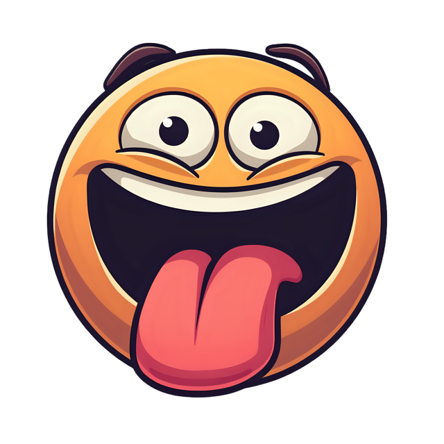 Free transparent PNG: Tongue Out Emoji PNG Clipart  Ideal for Fun  Playful Designs