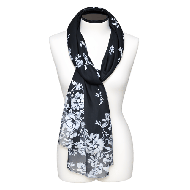 Free transparent PNG: Floral Scarf Transparent Background PNG