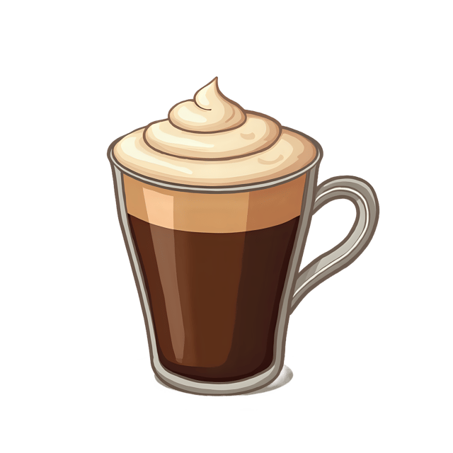 Free transparent PNG: Double Espresso  Thick Crema Coffee Art, free high-quality png download