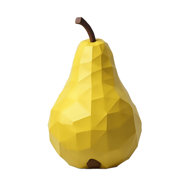 Free transparent PNG: Pear Vector Illustration for Fruit Art and Design Projects