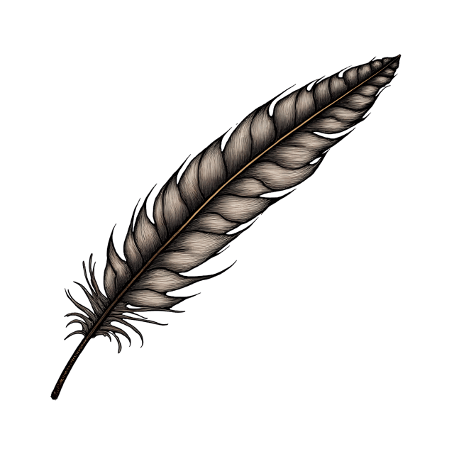 Free transparent PNG: Striped Bird Feather  Nature Clipart, free downloadable png