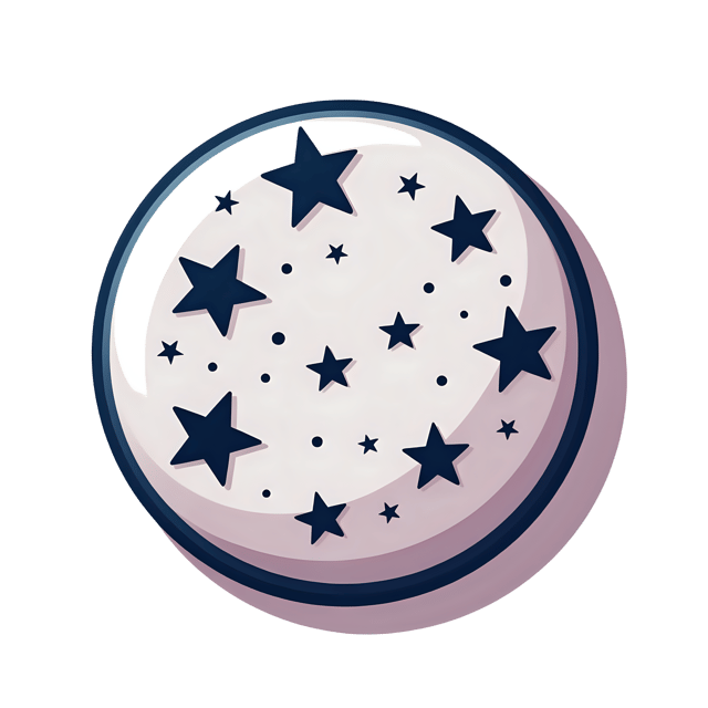 Free transparent PNG: Novelty Button with Star Pattern  Free Downloadable PNG