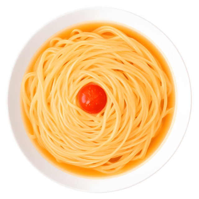 Free transparent PNG: Delicate Spaghetti Strands in Clear Broth PNG