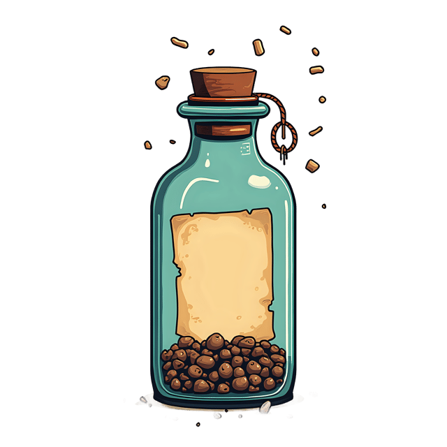 Free transparent PNG: Message in a Bottle PNG Clipart  Ideal for Nautical Themes, Storytelling  Decor