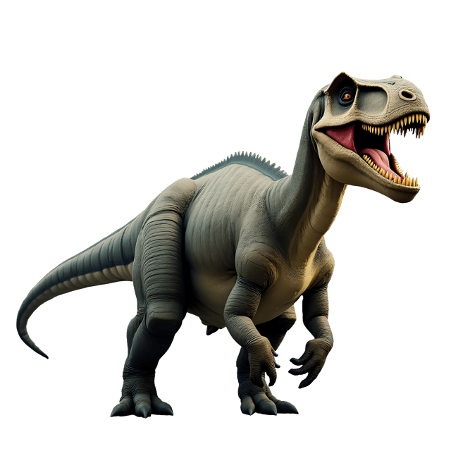 Free transparent PNG: Colossal Argentinosaurus PNG with Transparent Background for Dinosaur Art and Design