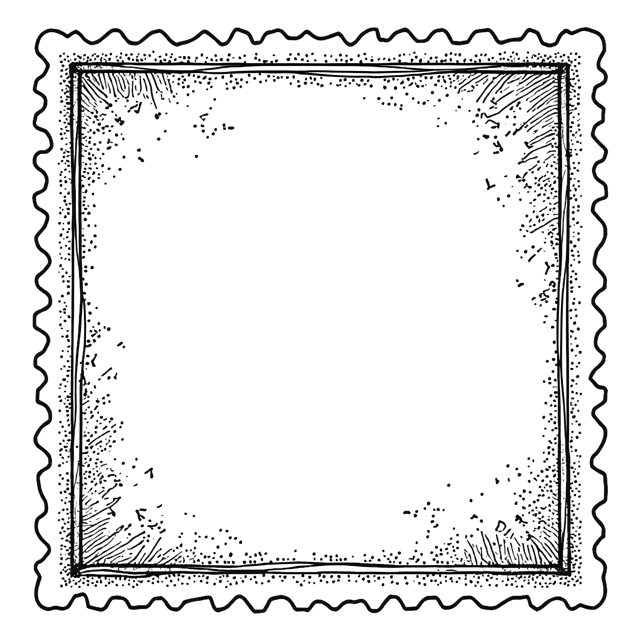 Free transparent PNG: Retro Stamp Border with Map Lines Pattern  Free PNG Download