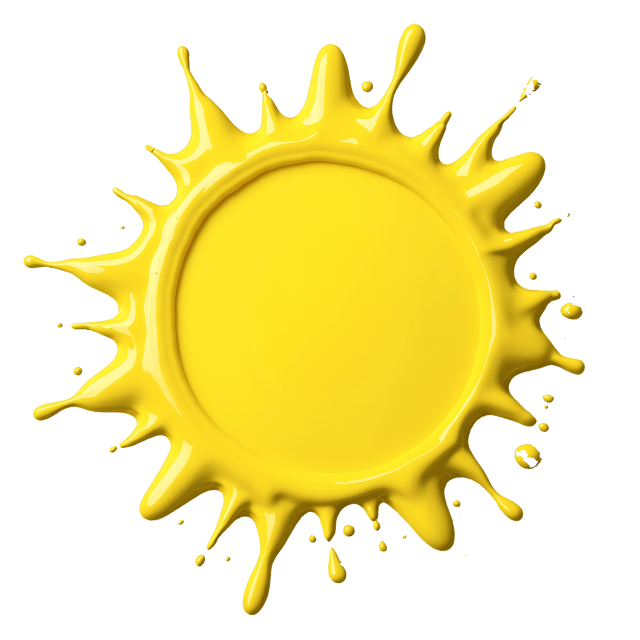 Free transparent PNG: Lemon Yellow and Canary Green Radiant Splatters PNG Background