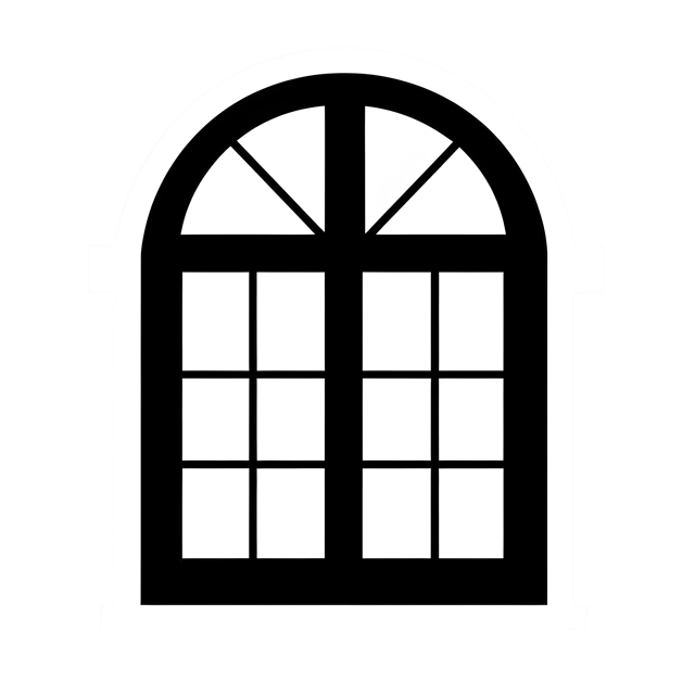 Free transparent PNG: Vintage Window Cottage PNG with Transparent Background for Retro Design Projects