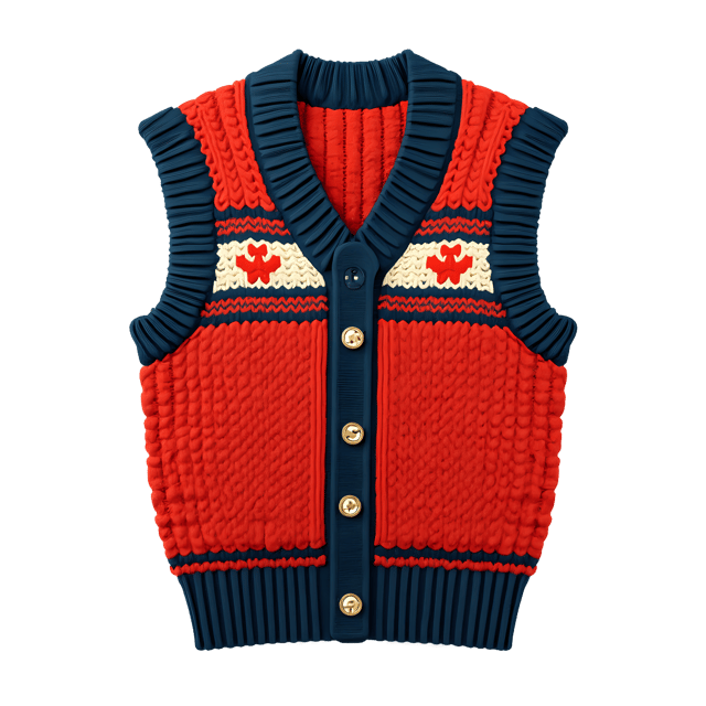 Free transparent PNG: Knitted Vest PNG Clipart  Perfect for Fashion Design  Craft Projects