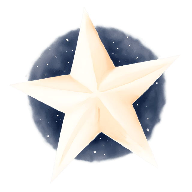 Free transparent PNG: Shining Star PNG with Transparent Background for Night Sky Imagery