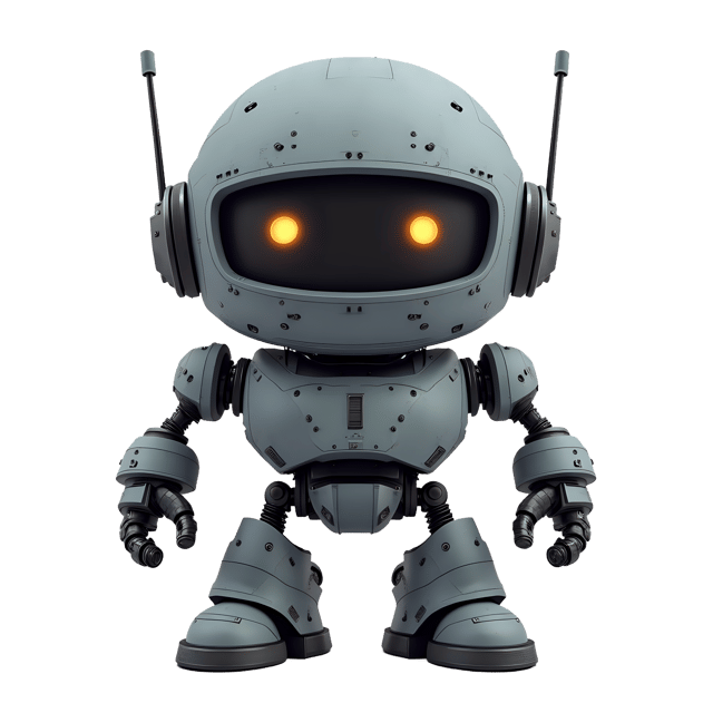 Free transparent PNG: Robot with Heavy Metal Helmet  Free Downloadable PNG Clipart