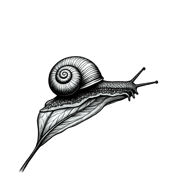 Free transparent PNG: Snail on Leaf  Nature Clipart, free transparent png download