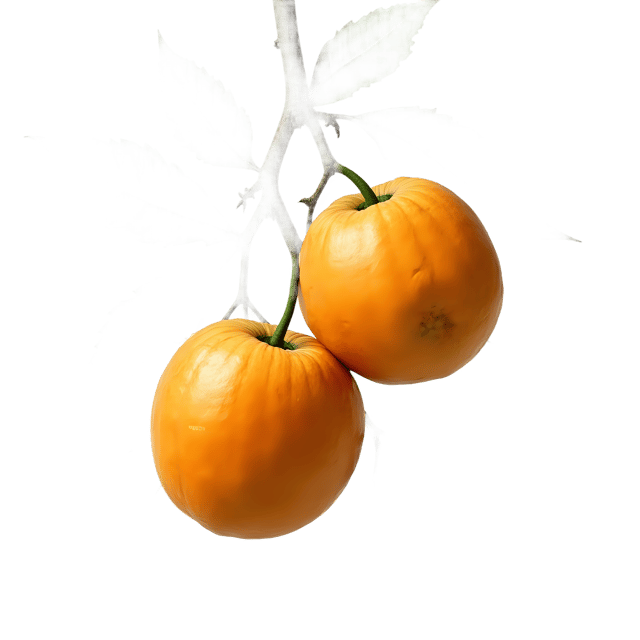 Free transparent PNG: Fruit on Tree Branch PNG with Transparent Background for Design Projects