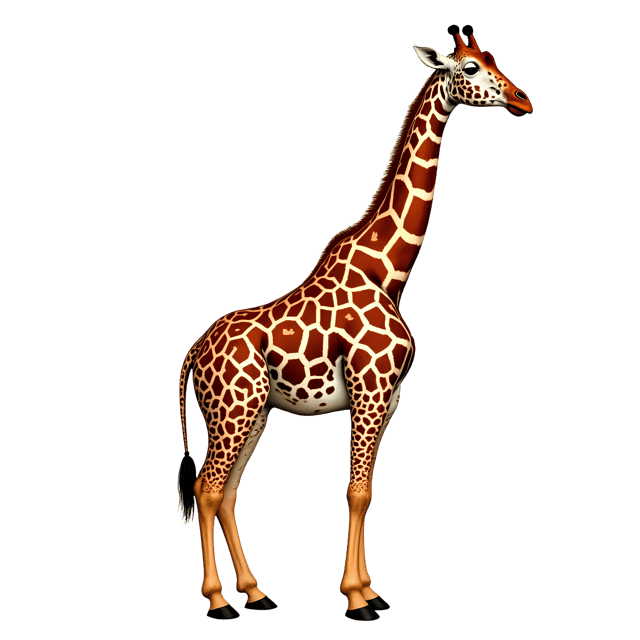 Free transparent PNG: Giraffe PNG Clipart  Unique Animal Design for Projects  Education