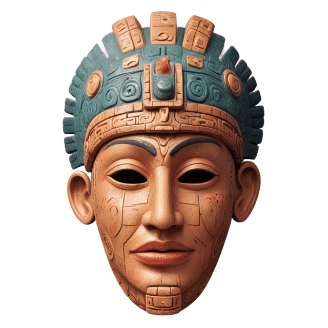 Free transparent PNG: Mayan Mask PNG with Transparent Background for Art and Design