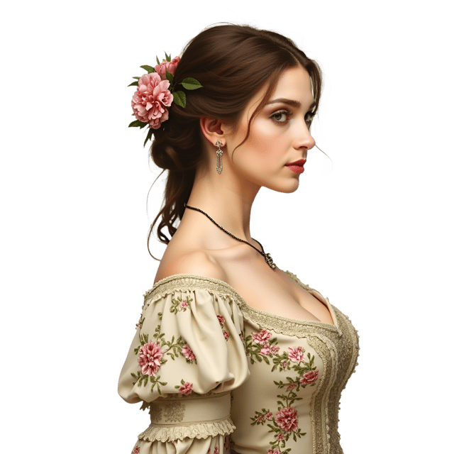 Free transparent PNG: Victorian Woman Portrait  Historical Figure Clipart, free downloadable png