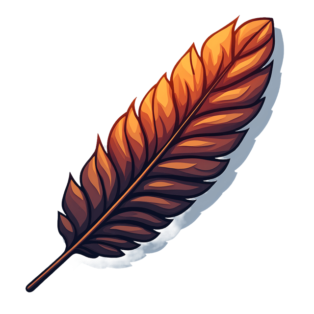 Free transparent PNG: Owl Feather  Detailed Firelight Clipart, free downloadable png
