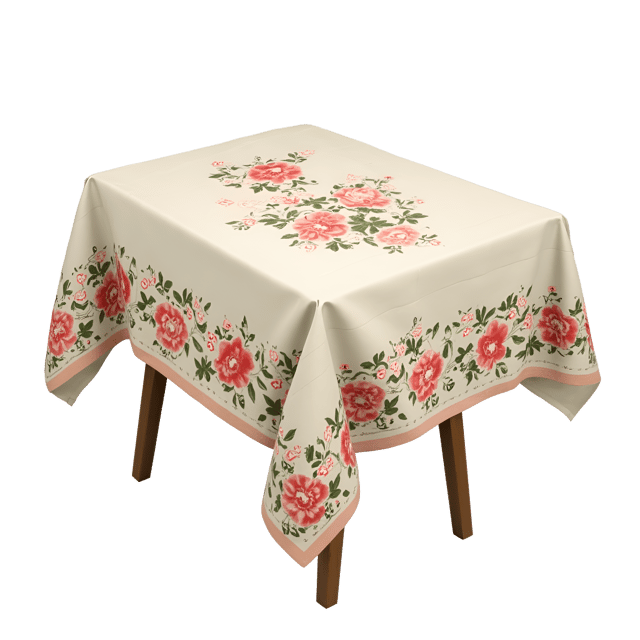 Free transparent PNG: Timeless Linen Tablecloth Floral Illustration Clipart