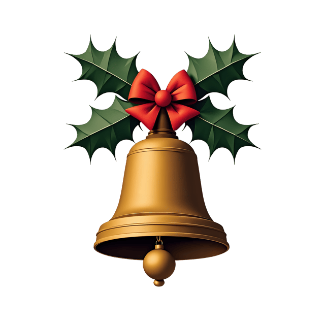 Free transparent PNG: Christmas Bell PNG Clipart  Perfect for Holiday Projects  Decorations