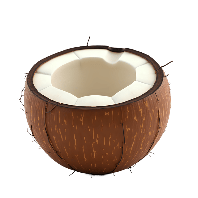 Free transparent PNG: Coconut PNG Download  Perfect for Tropical Themes, Crafts  Decor