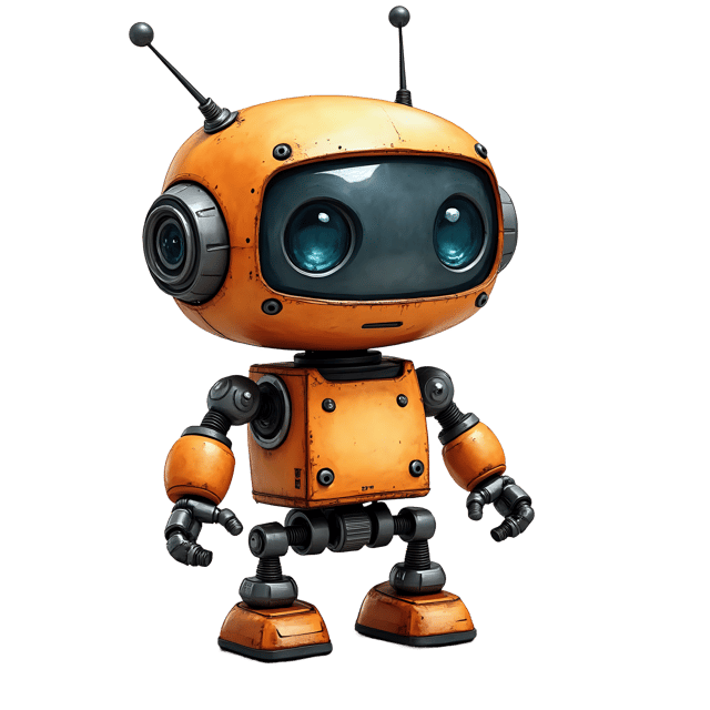 Free transparent PNG: Tiny Robot with Camera Eye  Free PNG Download for Tech Projects
