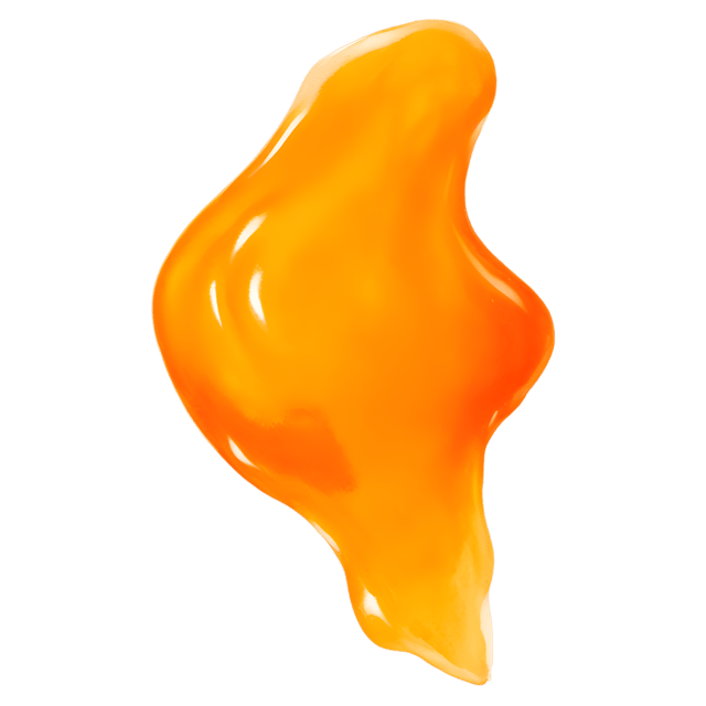 Free transparent PNG: Amber Color Splash PNG with Transparent Background for Design and Decor