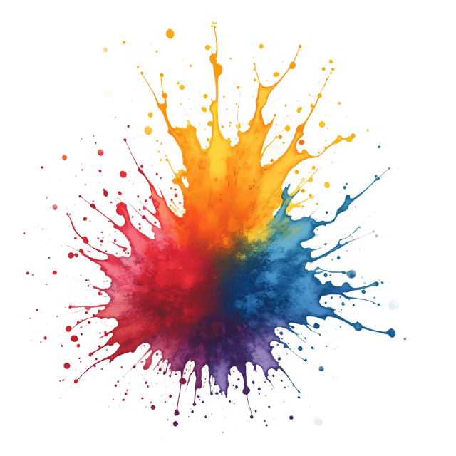 Free transparent PNG: Multicolored Paint Droplet Dance PNG with Transparent Background