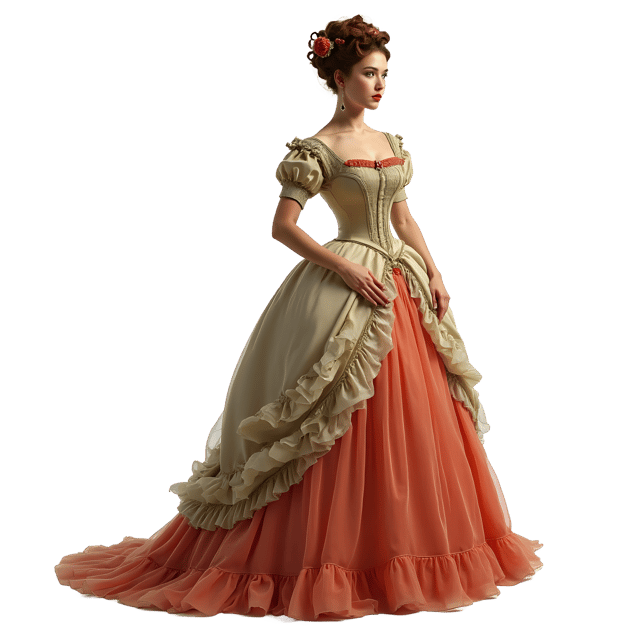 Free transparent PNG: Victorian Bustle Dress PNG Clipart  Historical Fashion for Design and Education