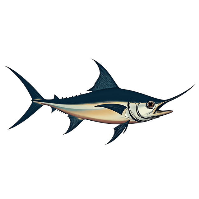Free transparent PNG: Marlin Fish PNG Clipart  Perfect for Underwater Themes and Marine Art