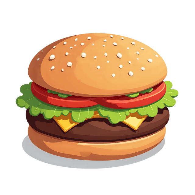 Free transparent PNG: Hamburger Bun  Food Clipart, free downloadable png