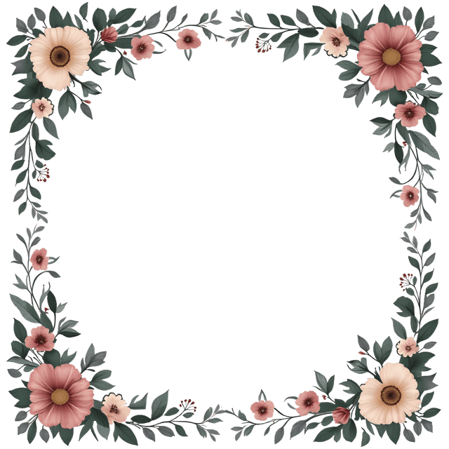Free transparent PNG: Victorian Floral Border Decoration PNG Clipart  Elegant Design Elements for Various Projects