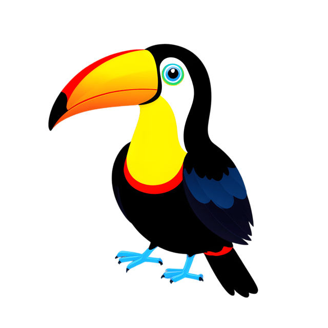 Free transparent PNG: Toucan Bird PNG with Transparent Background for Design and Craft Projects