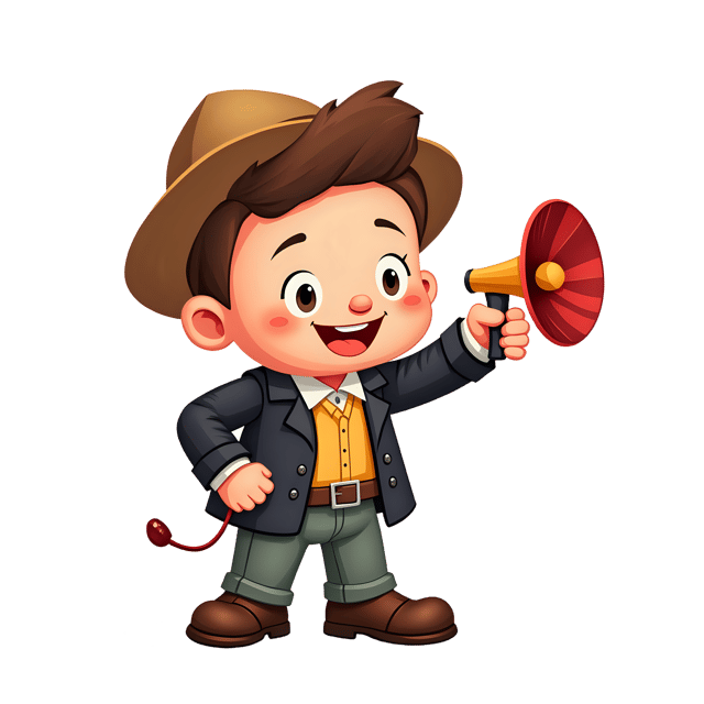 Free transparent PNG: Vintage Cartoon Fan PNG Clipart  Perfect for Retro Design Projects  Decor