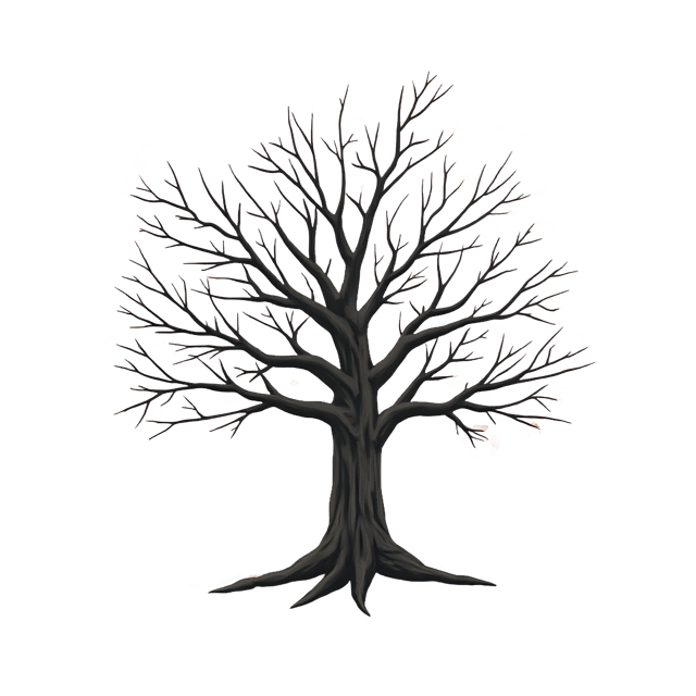 Free transparent PNG: Vintage Tree Ornament  Faded Paint Design, Free PNG Download