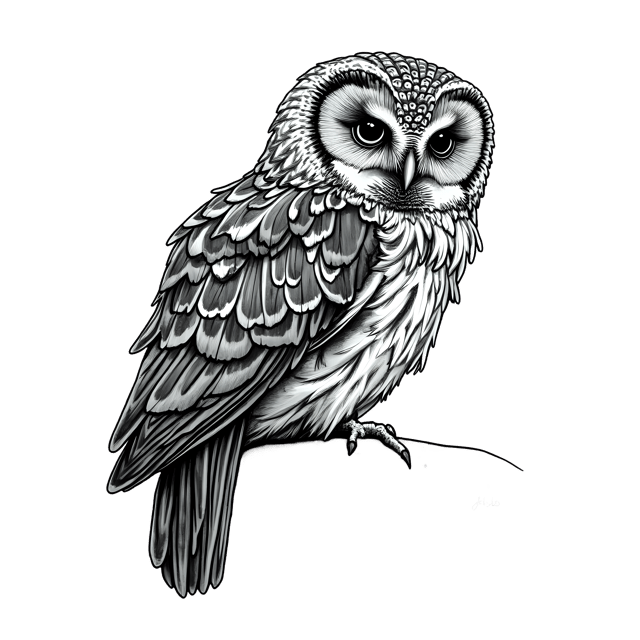 Free transparent PNG: Owl Feather  Detailed Bird Clipart, free transparent png download