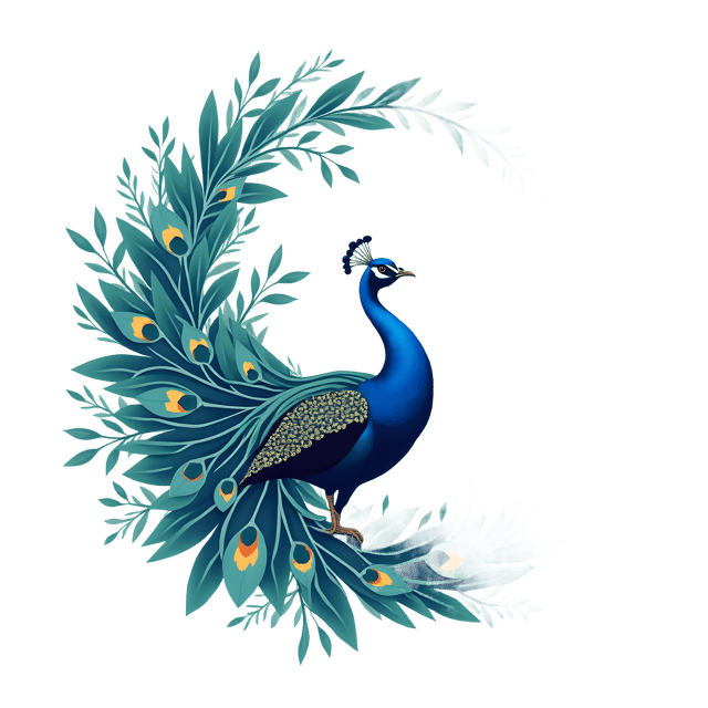 Free transparent PNG: Peacock PNG Clipart  Elegant Bird for Art, Crafts  Decor