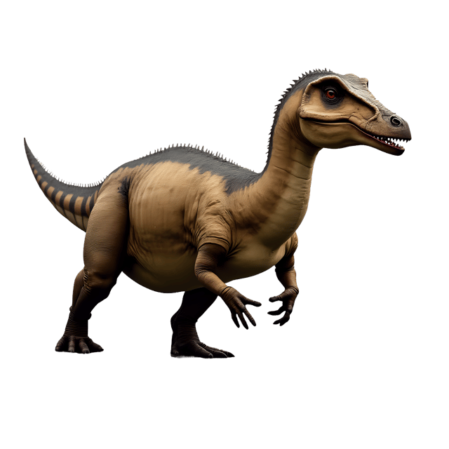 Free transparent PNG: Duck-Billed Dinosaur PNG Transparent Background River Scene