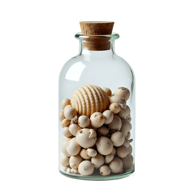 Free transparent PNG: Shells and Pebbles in a Bottle PNG Clipart  Perfect for Nature Crafts, Decor  Education