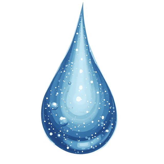 Free transparent PNG: Sparkly Raindrop  Free Downloadable PNG Clipart