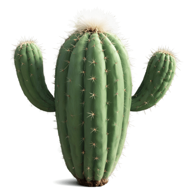 Free transparent PNG: Transparent Cactus PNG for Nursery and Botanical Decor