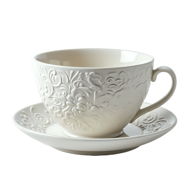 Free transparent PNG: Embossed Tea Cup PNG Clipart  Perfect for Design Projects  Crafts