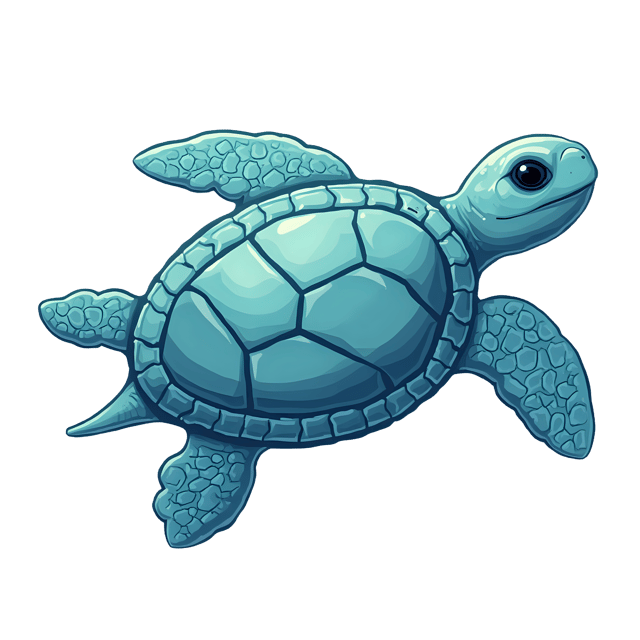 Free transparent PNG: Sea Turtle Cameo  Underwater Scene Clipart, free downloadable png