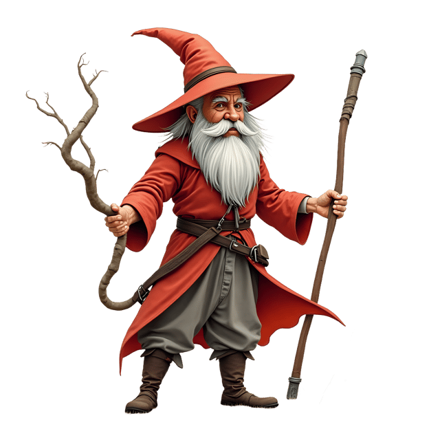Free transparent PNG: Wizard with Boots  Fantasy Clipart, free downloadable png