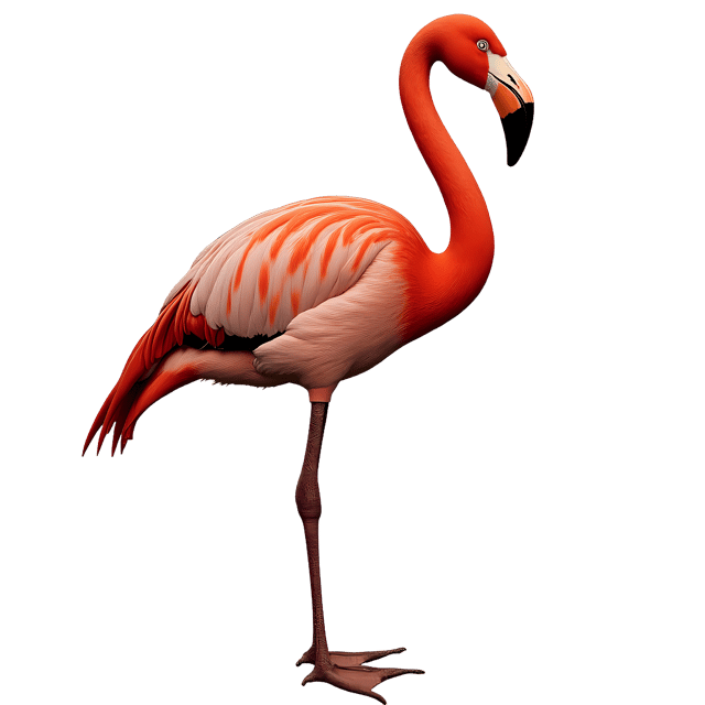 Free transparent PNG: Flamingo PNG Clipart  Perfect for Tropical Themes and Art Projects