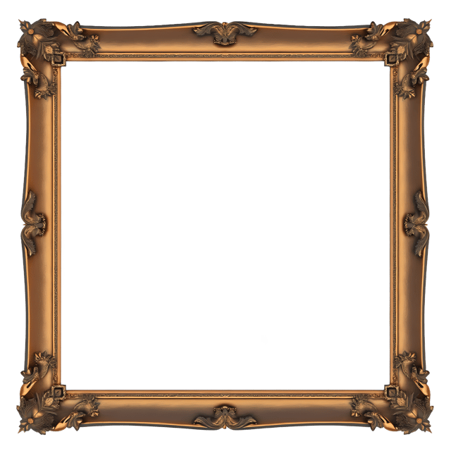 Free transparent PNG: Square Frame PNG Clipart  Perfect for Modern Design  Decor